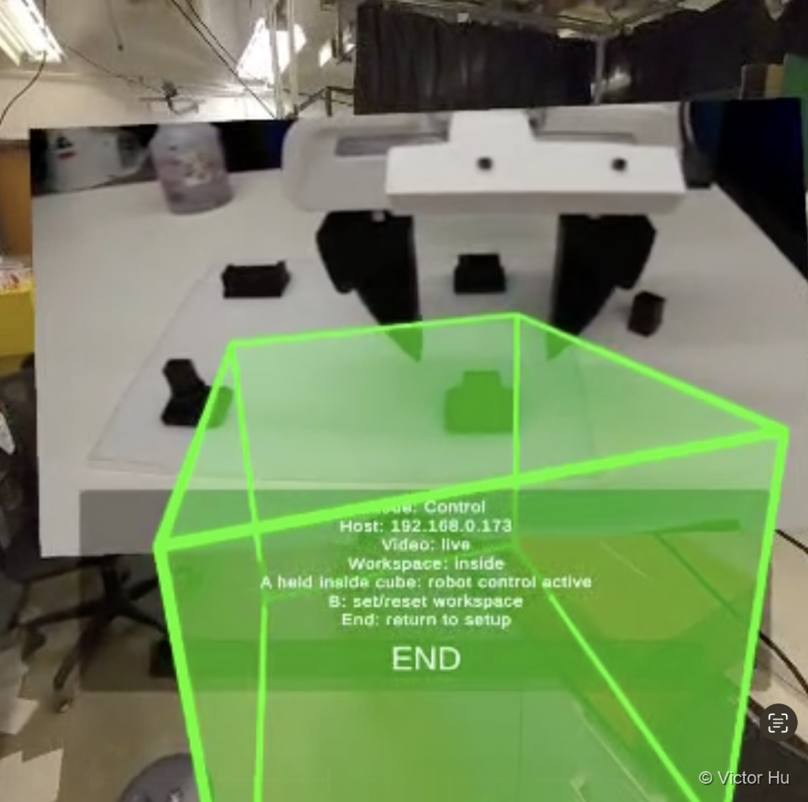 VR Teleoperation: Franka Arm + FPV PTZ Camera