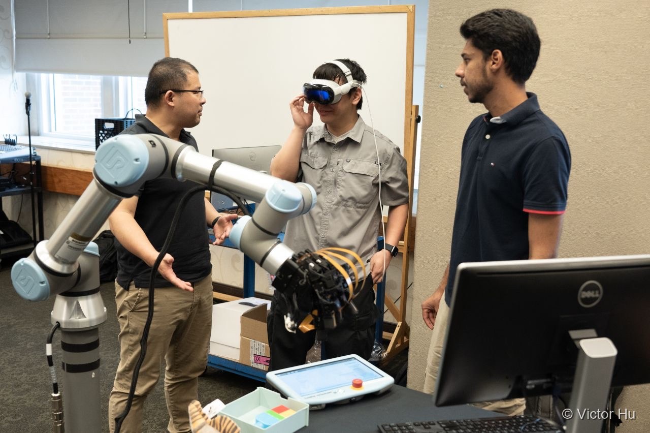 Dexterous Teleoperation Demo · Purdue AI Showcase